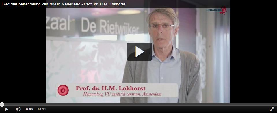 Recidief behandeling van MM in Nederland - Prof. dr. H.M.Lokhorst