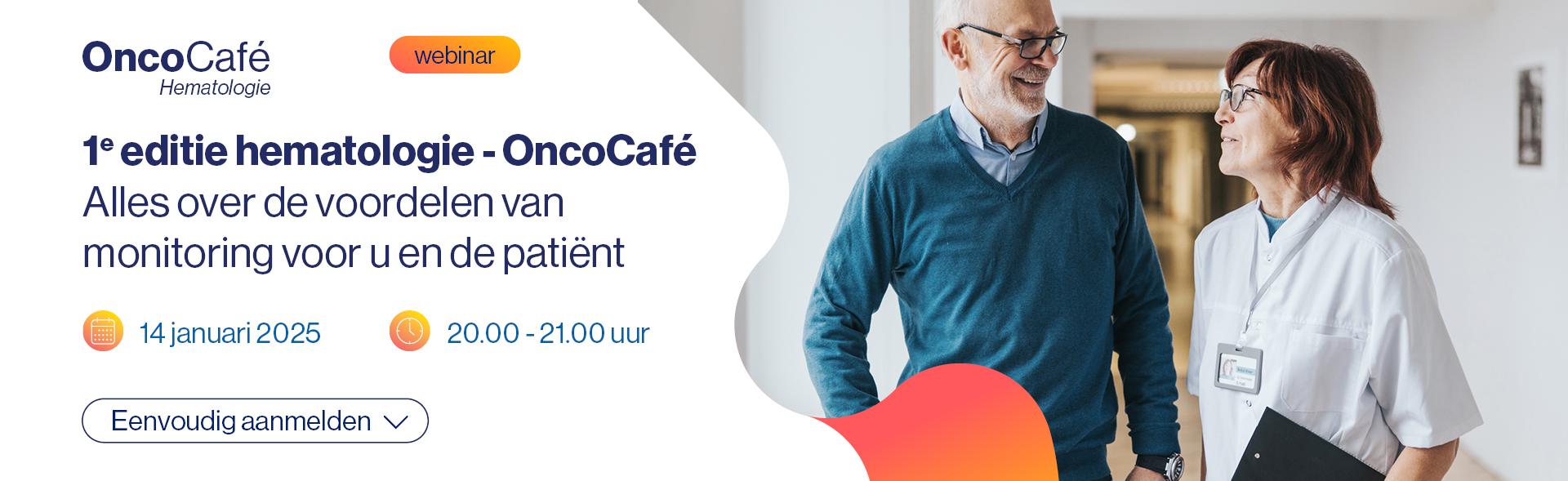 Hemacafe eerste editie banner
