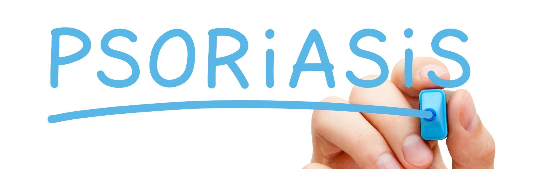 Banner vormen en behandelingen Psoriasis