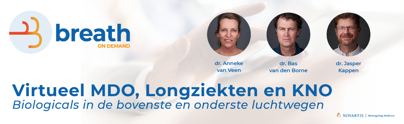 BREATH Online: ‘Virtueel MDO, Longziekten en KNO’
