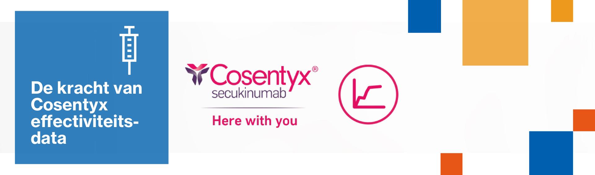 Banner 'De kracht van Cosentyx'